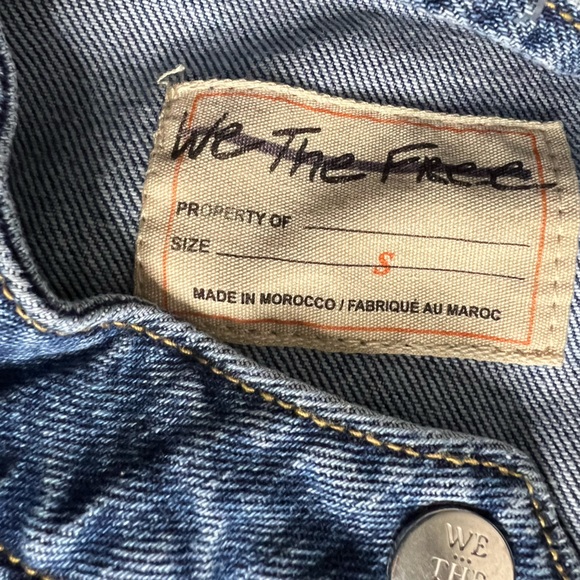 We The Free Fast Lane Denim Moto - Picture 11 of 15